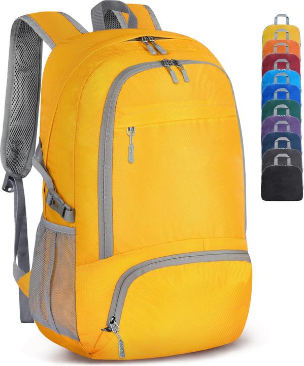 Only-Bags.Store Leichter faltbarer Rucksack-Packbare Rucksäcke, kleine faltbare Rucksäcke Wanderrucksack (30 l)