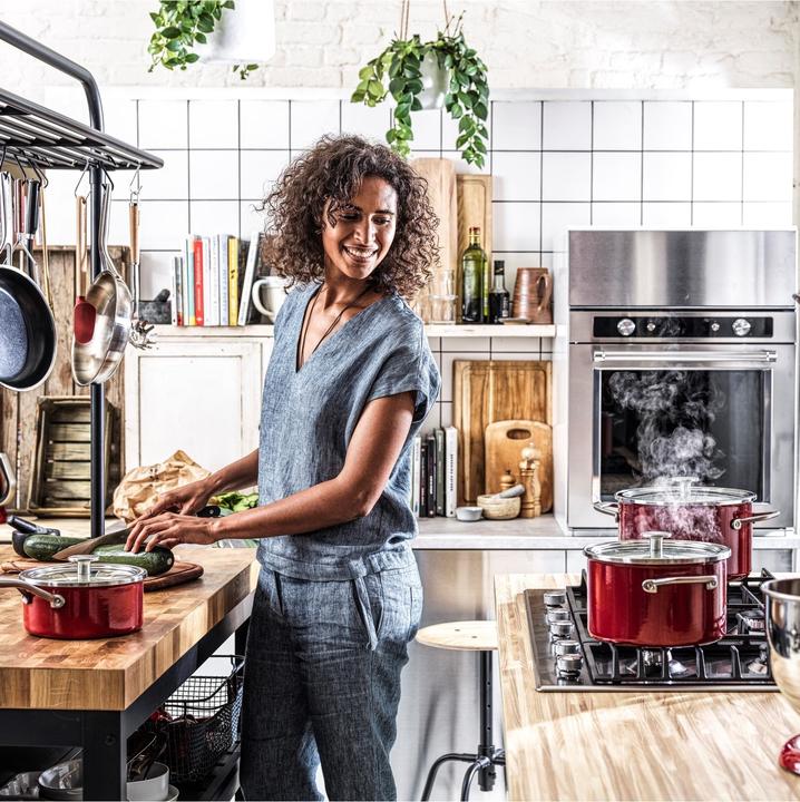 Actual product image KitchenAid Artisan' saucepan (16 cm, Saucepan, Carbon steel)