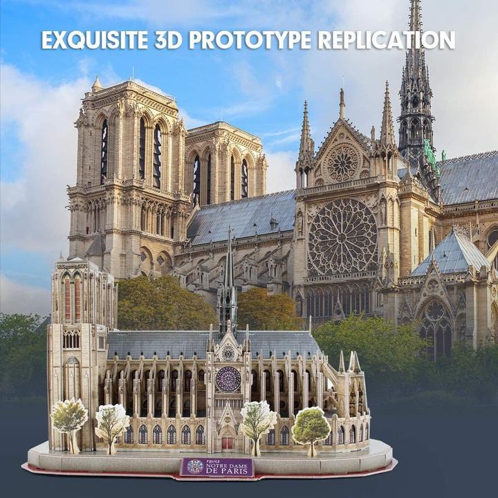 Immagine prodotto Cubicfun 3D Puzzle Notre Dame de Paris (128 pezzi)