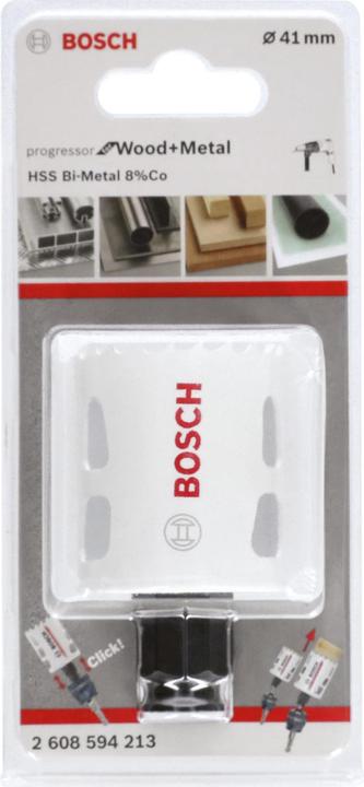 Produktbild Bosch Professional Zubehör Lochsäge Progressor for Wood and Metal, 41 mm (41 Millimeter)