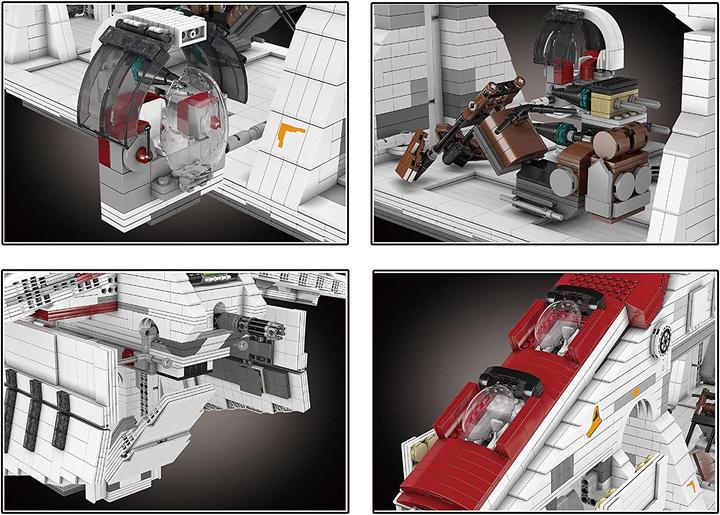 Immagine prodotto Mould King Cannoniera della Repubblica LAAT-1