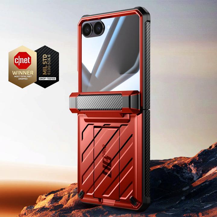 Actual product image Supcase Z Flip 7 Hülle mit Scharnier & Gürtelhalter (Samsung Galaxy Z Flip7)