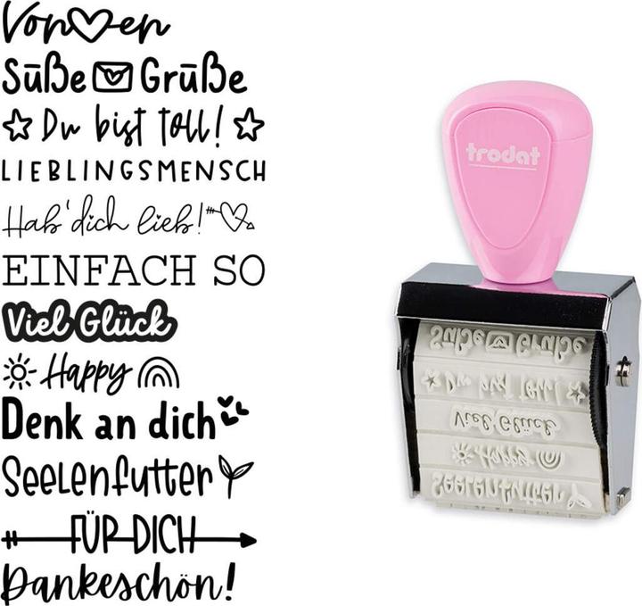 Produktbild Trodat Nette Botschaften