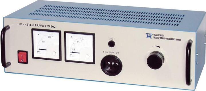 Thalheimer LTS 604 Laboratory isolating transformer adjustable 1000 VA Number of outputs: 1 x 2