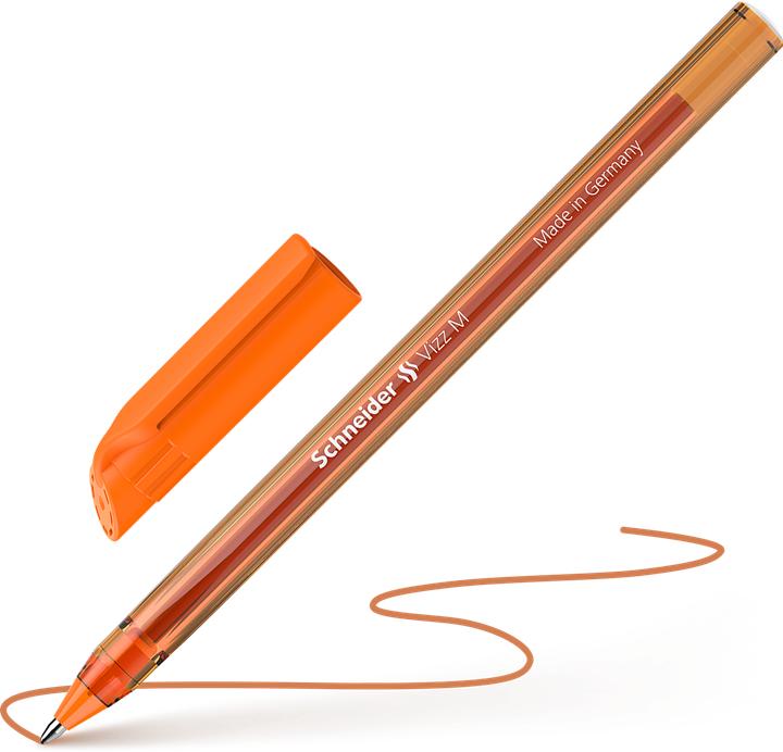 Produktbild Schneider Kugelschreiber Vizz M orange (Orange-transparent, 1 x)