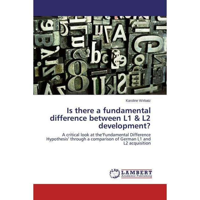 Is there a fundamental difference between L1 & L2 development?, Fachbücher