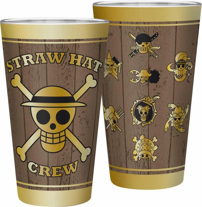 Actual product image GB Eye Bicchiere One Piece : Skulls - 400ml