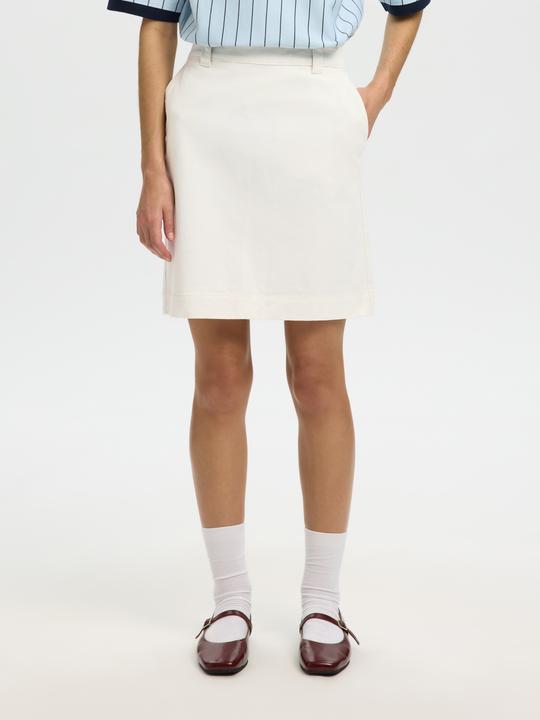 Produktbild Selected Baumwollmix Midirock (38)