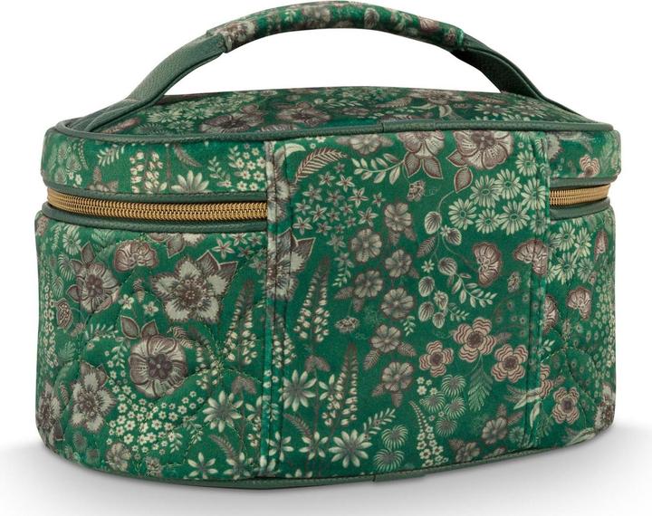 Immagine prodotto PIP Studio Cleo Kosmetiktasche gesteppt Daisy Dreams grün 26cm
