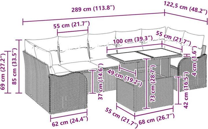 Produktbild vidaXL Sutton