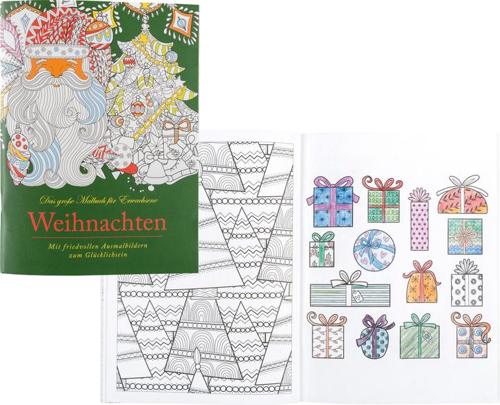 Productafbeelding Idena Kleurboek Kerstmis 170x230mm, 64 pagina's