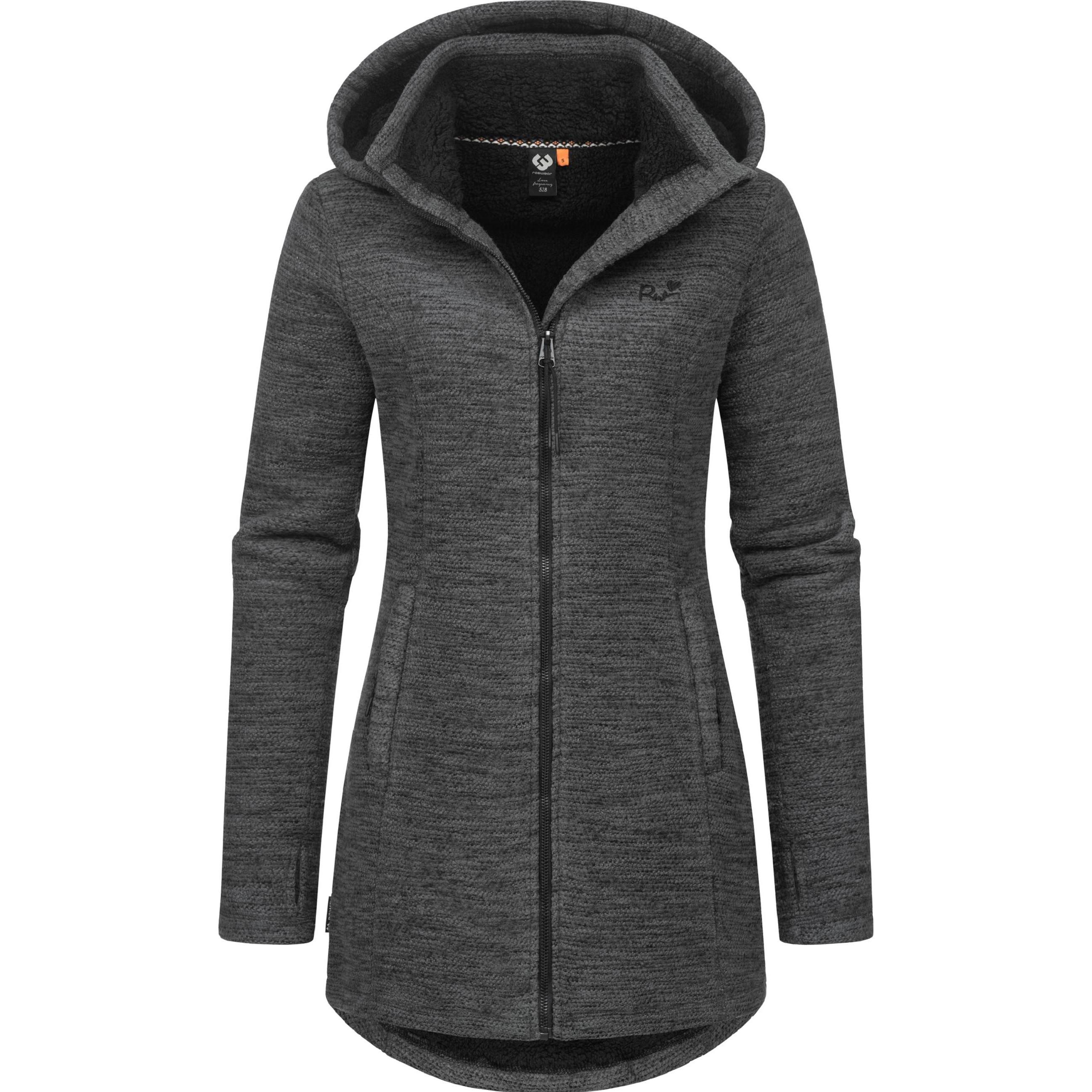 Ragwear, Damen, Pullover, Leysha Melange, Grau, (XXL)