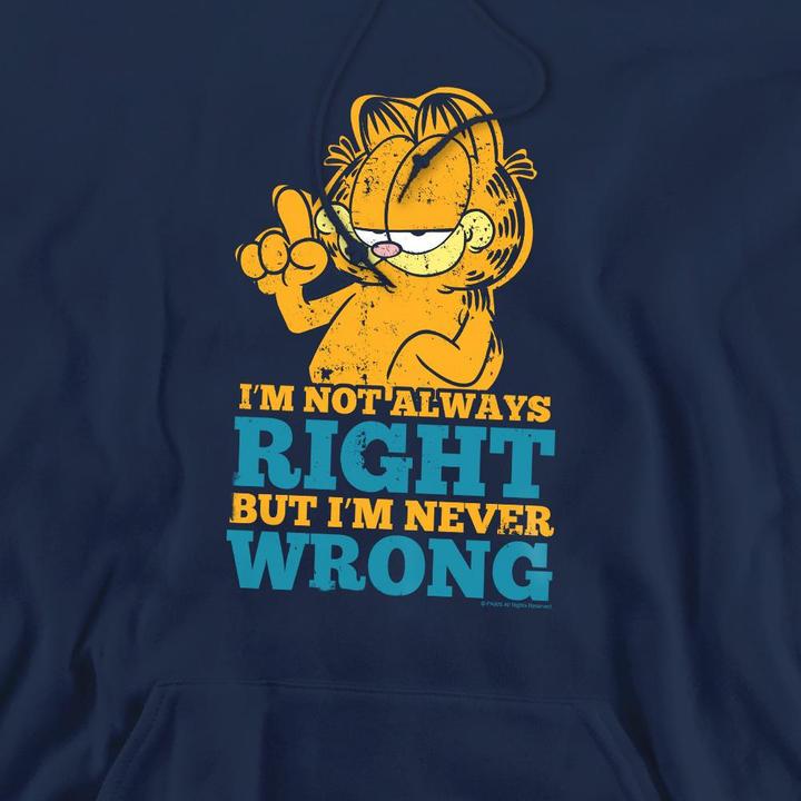 Produktbild Garfield Never Wrong Kapuzenpullover (M)