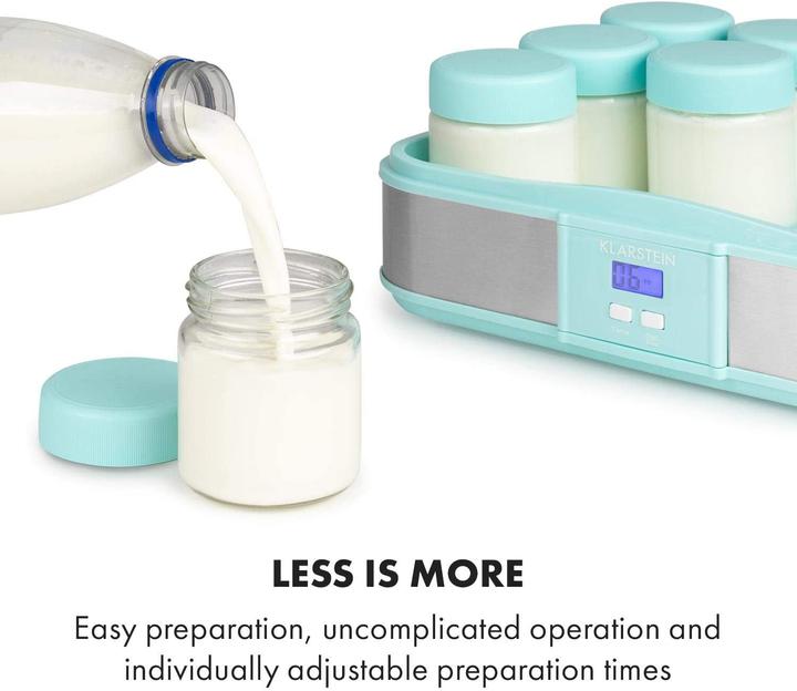 Actual product image Klarstein Gaia Greek Yoghurt Maker, Pastel Blue