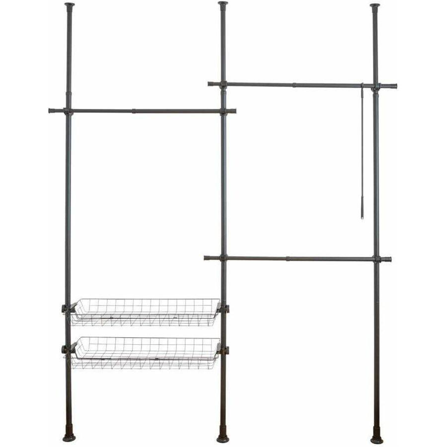 Wenko, Kleiderständer + Kleiderstange, Teleskop-System Herkules Duo