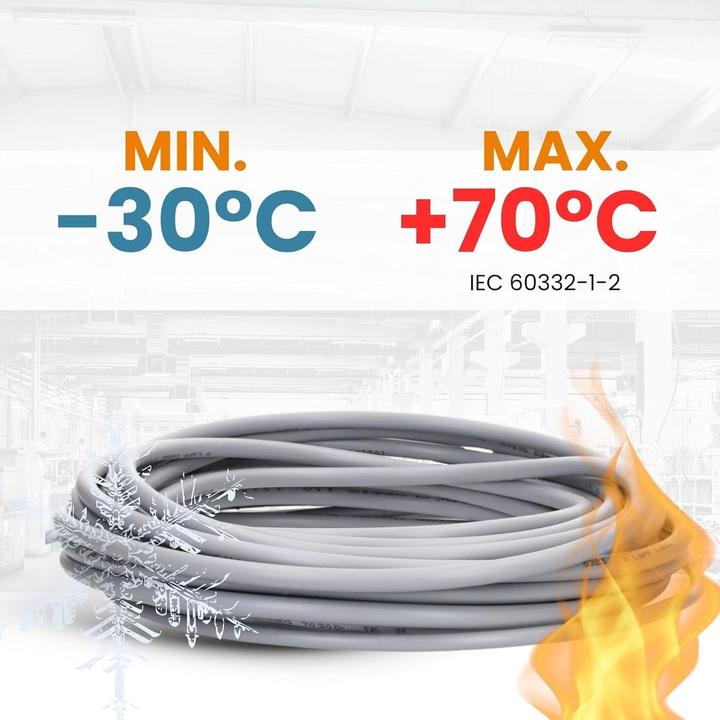 Produktbild Lapp 50 Meter 1591301 Telefonkabel 2x2x0,6 mm J-Y(ST) Y Telefonleitung 2x2x0,6 geschirmt I Fernmelde
