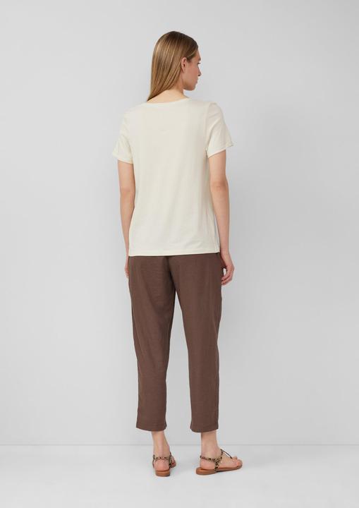 Produktbild S.Oliver T-Shirt Weiches T-Shirt aus Baumwolle mit V-Ausschnitt (38)