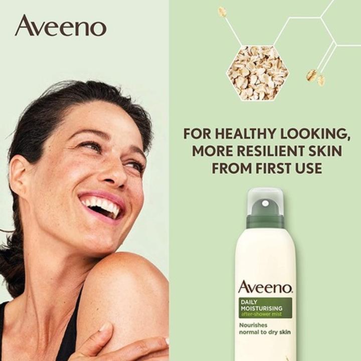 Actual product image Aveeno Daily Moisturising After Shower Mist 200ml (200 ml)