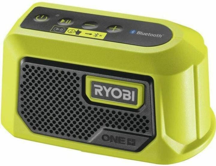 Actual product image Ryobi Mini Bluetooth speaker (Rechargeable battery operated)