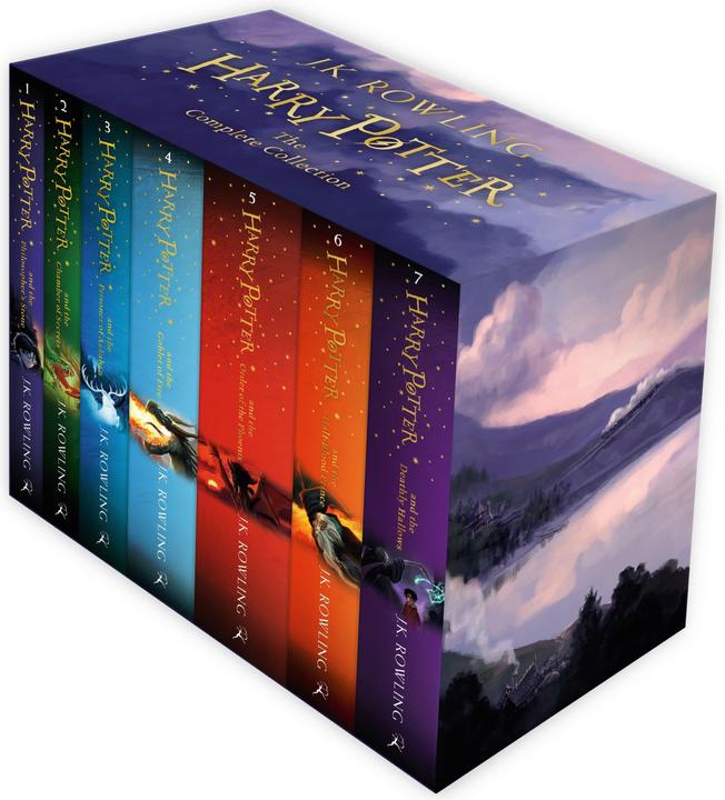 Produktbild Harry Potter Boxed Set: The Complete Collection, 7 Vols. (Englisch, Joanne K. Rowling, 2014)