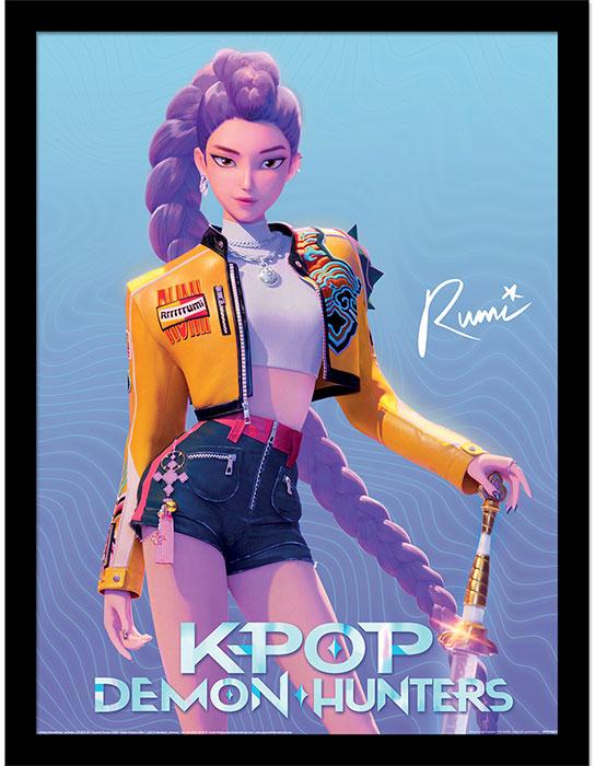 Produktbild Pyramid Quadro KPop Demon Hunters Collector Print Rumi