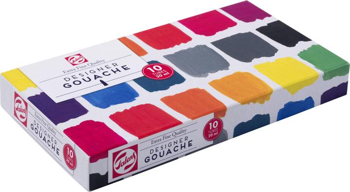 Image du produit Talens Gouache Extra Fine Quality Set 10x20ml (20 ml)