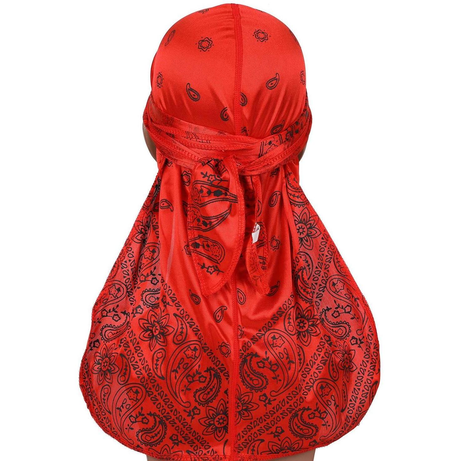 JTI, Unisex, Schal, Durag-Bandana - Rot, Rot