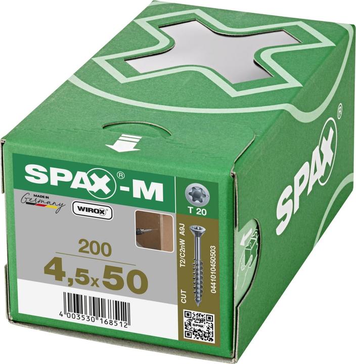 Image du produit Spax Senkkopf T-Star Plus T20 Teilgewinde Cut Wirox