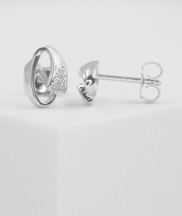 Produktbild Muau Ohrstecker (Weissgold)