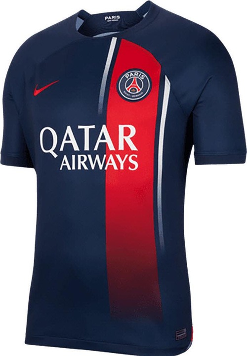 Nike Psg M Nk Df Stad Jsy Ss Hm,Mid Midnight Navy/University Red XL (XL)