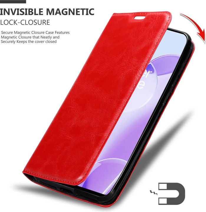 Produktbild Cadorabo Book Invis. Magnet Hülle (OnePlus 9RT 5G)