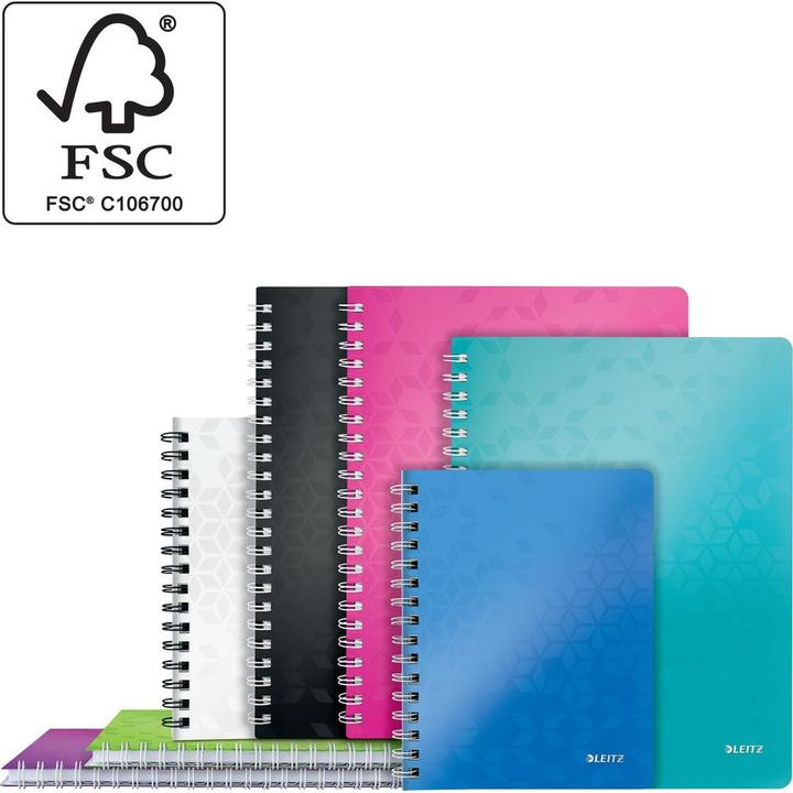 Immagine prodotto Leitz Wow (A4, Quadretti, Copertina morbida)