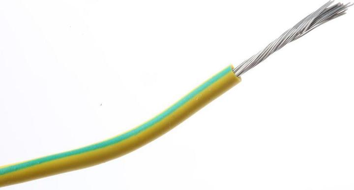 Produktbild RS PRO Aderleitung 1mm² grün/gelb (100 m)