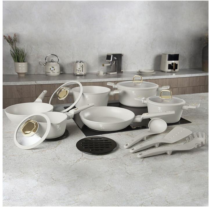 Actual product image BerlingerHaus Sahara Collection (28 cm, Pot, Saucepan, Casserole + Stewpot, Aluminium)