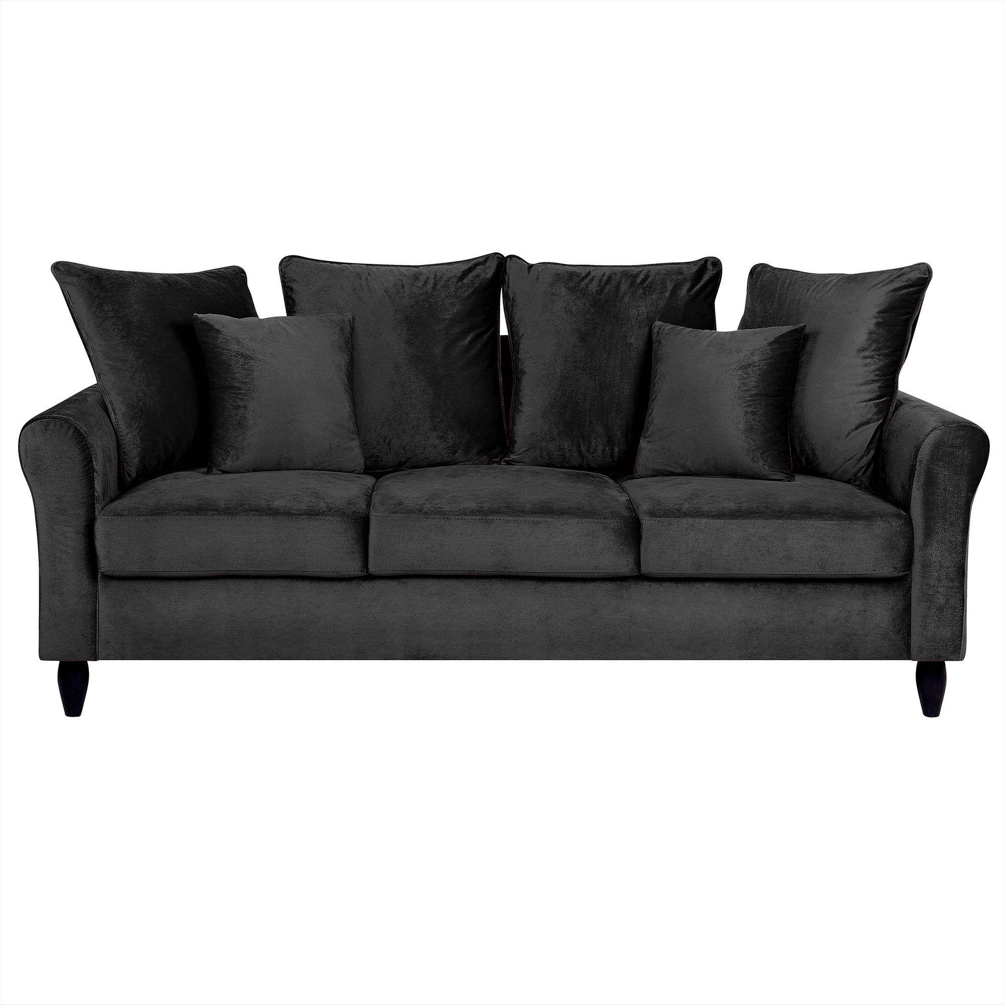 Beliani, Sofa, Bornholm (3-Sitzer)
