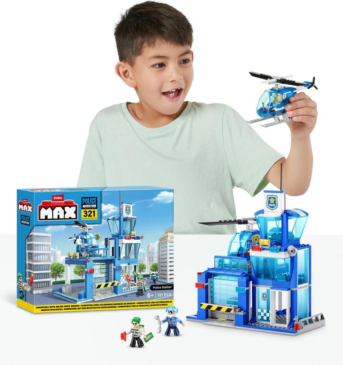 Produktbild Zuru Polizeistation Max City 321-Teilig
