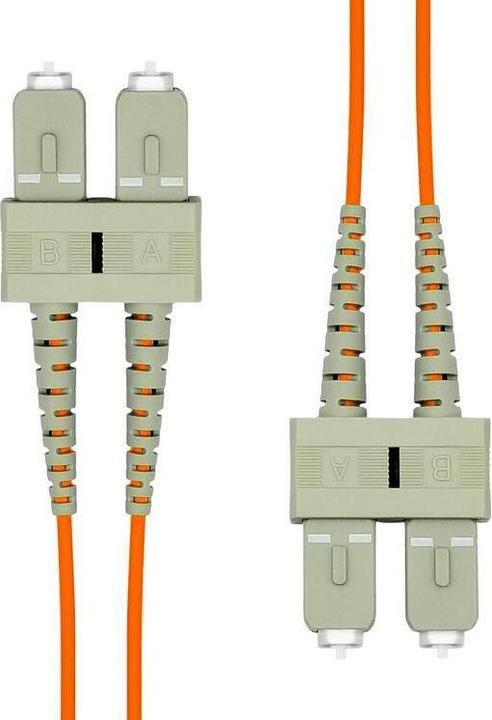 Immagine prodotto ProXtend FO-SCSCOM1D-003 Cavo in fibra ottica 3 m SC/UPC LSZH OM1 Arancione (CAT6, 3 m)
