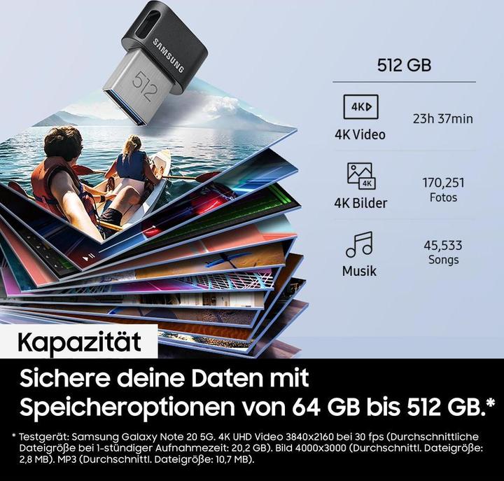 Produktbild Samsung Fit Plus (512 GB, USB-A)