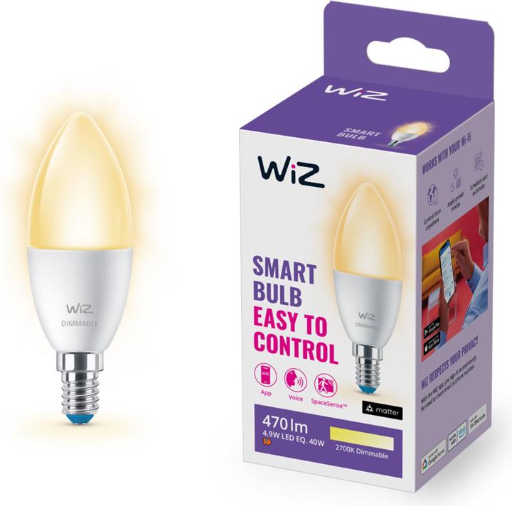 Produktbild WiZ Warm White (E14, 470 lm, 1 x)