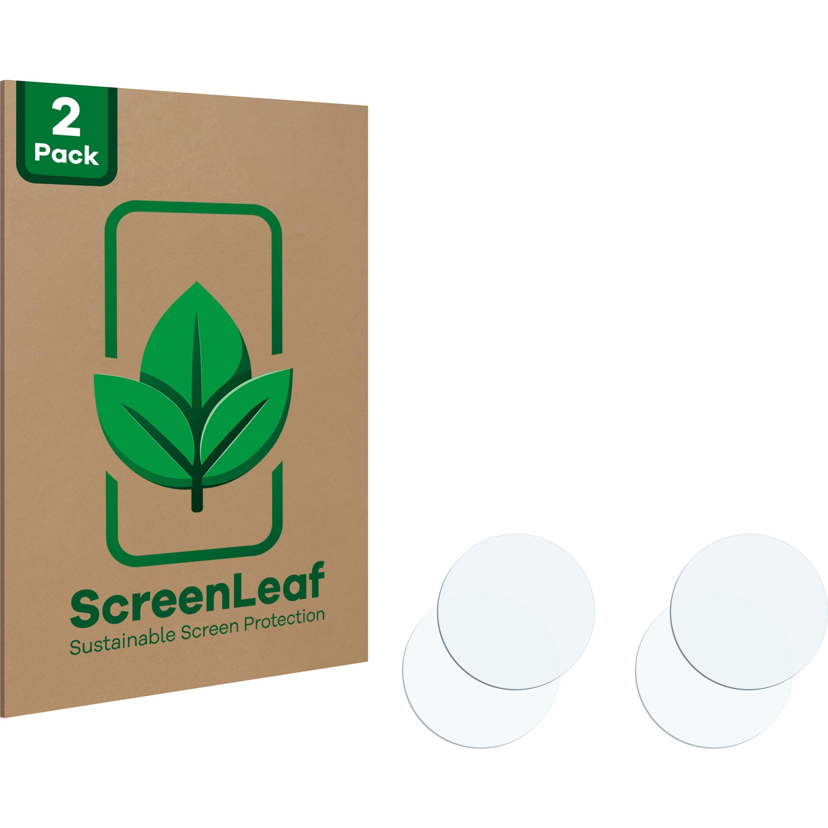 ScreenLeaf Schutzfolie nachhaltiger Displayschutz Displayschutzfolie Folie Klar Transparent (2 Stück, Samsung Galaxy Z F...