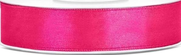Produktbild Partydeco Satin Ribbon, dark pink, 12mm/25m (1 pc. / 25 lm) (1x)