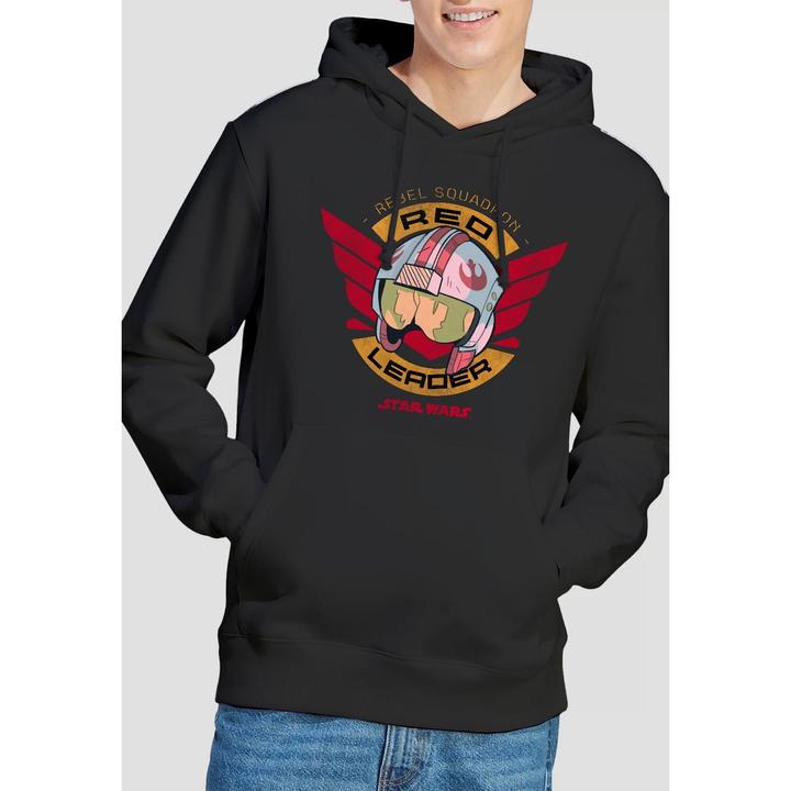 Immagine prodotto Star Wars Red Leader Felpa con Cappuccio Uomo (S)
