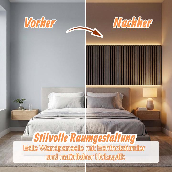 Productafbeelding Relaxdays 4x Akustikpaneele (1.44 m², 60 x 60 cm)