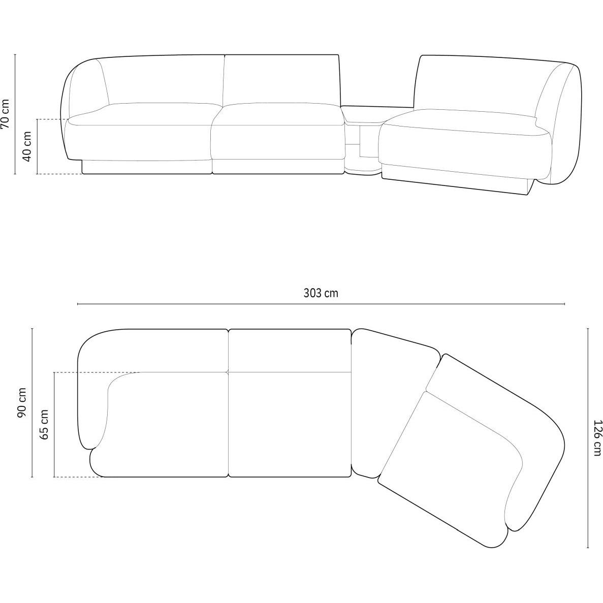 Micadoni, Sofa, Miley (3-Sitzer, 2-Sitzer, 4-Sitzer)