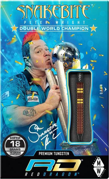 Actual product image Red Dragon Softdart Peter Wright Cooper Fusion 20g (20 g)