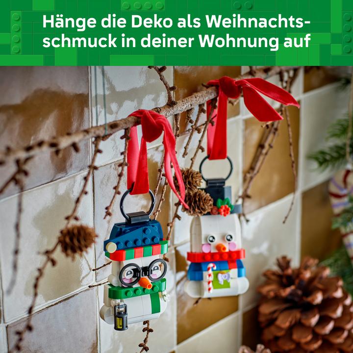 Produktbild LEGO Deko-Schneemänner 40812 (40812)