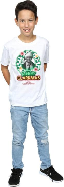 Produktbild National Lampoon´s Vacation National Lampoon's Christmas Vacation Greyscale Clarkmas TShirt Jungen (152, 158)