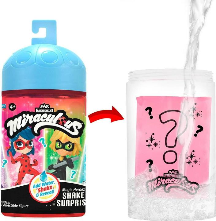 Actual product image Bandai MIRACULOUS Chibi Colour Change 10cm