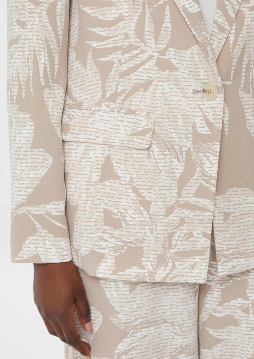 Produktbild Comma Indoor-Blazer Modischer Crêpe-Blazer mit All-over-Print (38)