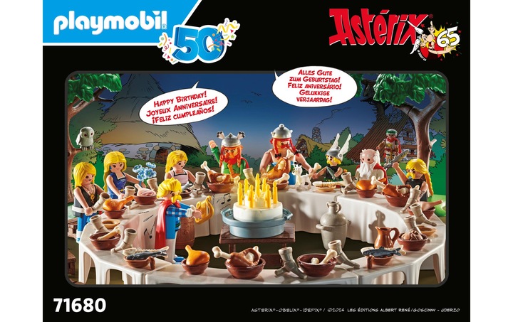 Produktbild Playmobil Cäsar der unwiderrufliche Gallier Asterix (71680, Playmobil Asterix)
